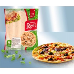 Лепешка сырая с зеленым луком, замороженная